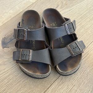 Birkenstocks brown sandals kids 33 kids C2